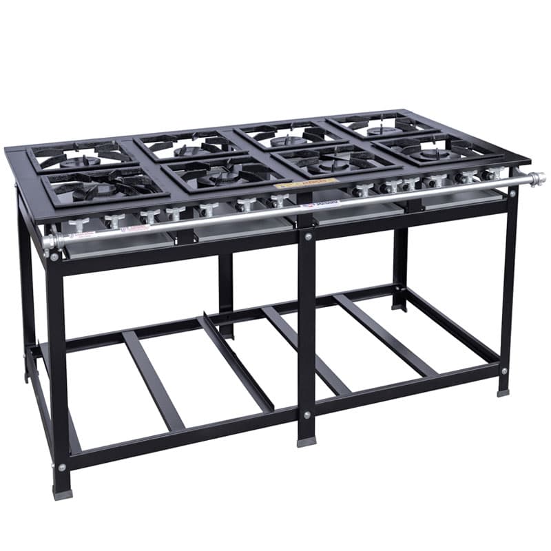 FOGÃO 8 BOCAS S/ FORNO – STANDARD