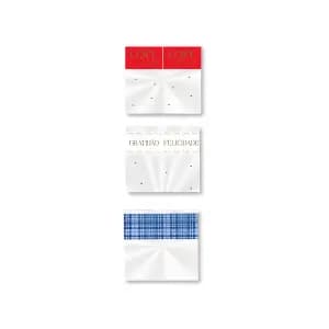 Saco Poli Decorado para Cestas Ref. 1074 a 1079 e 1085 a 1087 - Elis Artesanatos