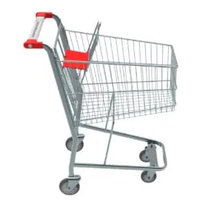 Carrinho de Supermercado 90 litros com porta-bebê Modelo: L502.02